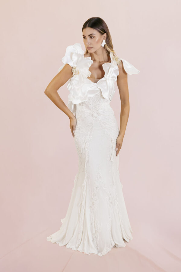 Shoulder-Piece- Floral -Anita- vestido Rita Lee - Atelieria trajes para noivas - sc - brasil