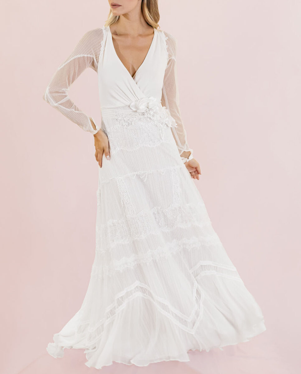 Vestido Saia camadas Gabi- Atelieria trajes para noivas - sc - brasil (3)