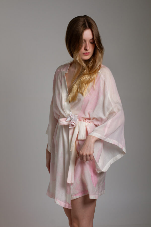 Kimono Iris Rosa
